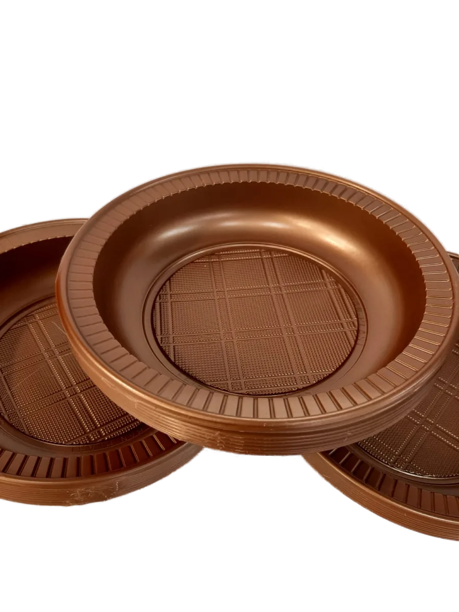 BOWL PLÁSTICO x25 COBRE